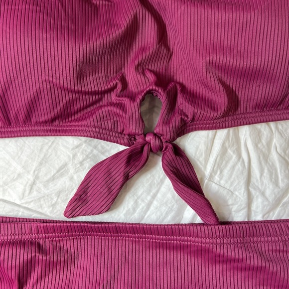 Allure By IMG Plus Size Two Piece Swimsuit Bikini 2XL 20/22 Beach Swim Summer - Picture 7 of 15